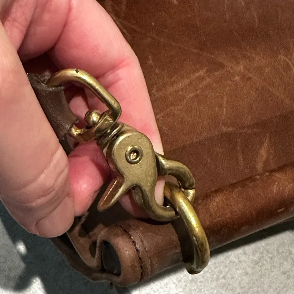 Vintage COACH Leather/Soft Briefcase